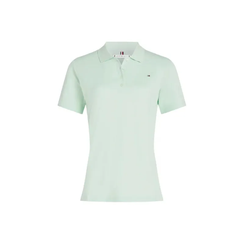 Tommy Hilfiger Logo embroidered Polo Top-0