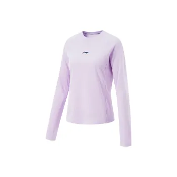LiNing Running Collection T Shirt Women's Cryogenic Purple