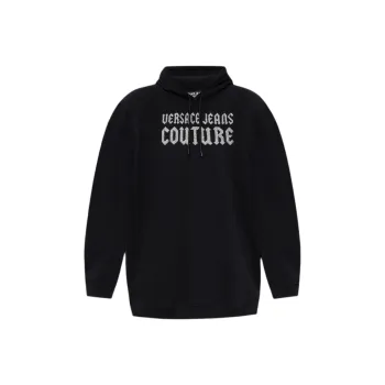 VERSACE JEANS Logo Hoodie Sweater