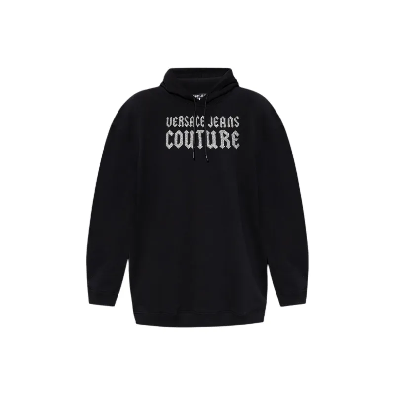 VERSACE JEANS Logo Hoodie Sweater-0