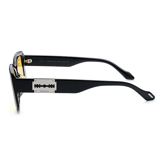 THE OWNER Plate Frame Rectangular Sunglasses Unisex-6