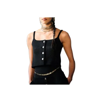 CHANEL Camisoles Women's Black