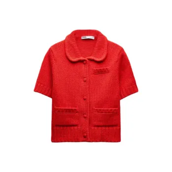 ZARA Knitwear Women's Red