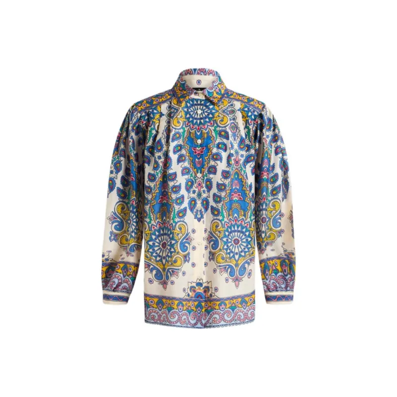 ETRO Wide Printed Shirt-0