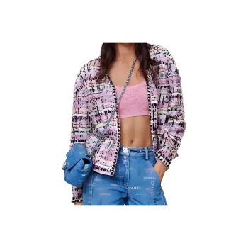 CHANEL Jackets Women's Pink