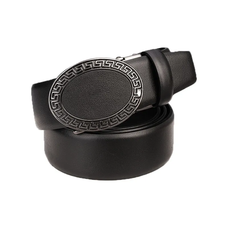 Cows Reign Top Grain Cow Leather Belts Men's Width 3.4cm-2