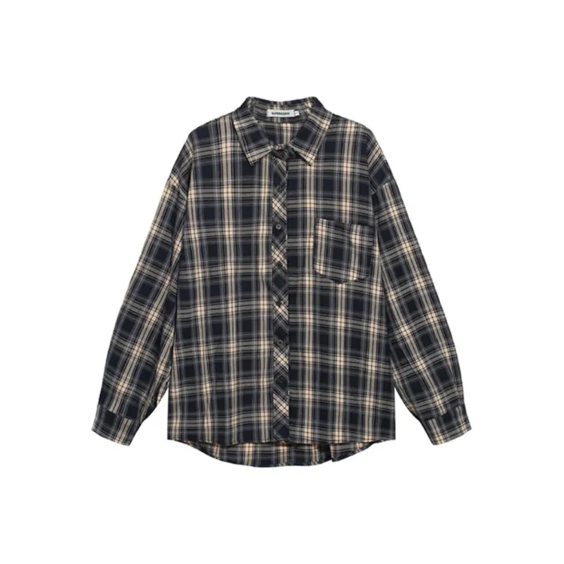 PLAY BUSH Shirts Unisex Plaid-0