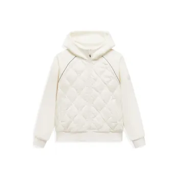 XTEP Variety Training Collection Down Jacket Women's Antique White