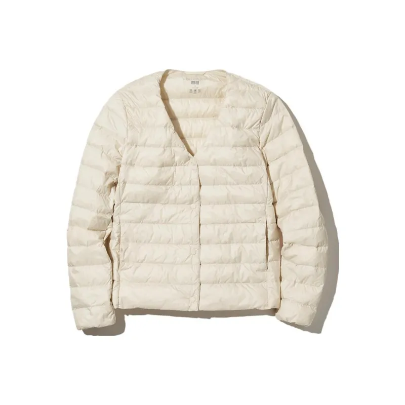 UNIQLO Down Jackets Women's Light Beige-0