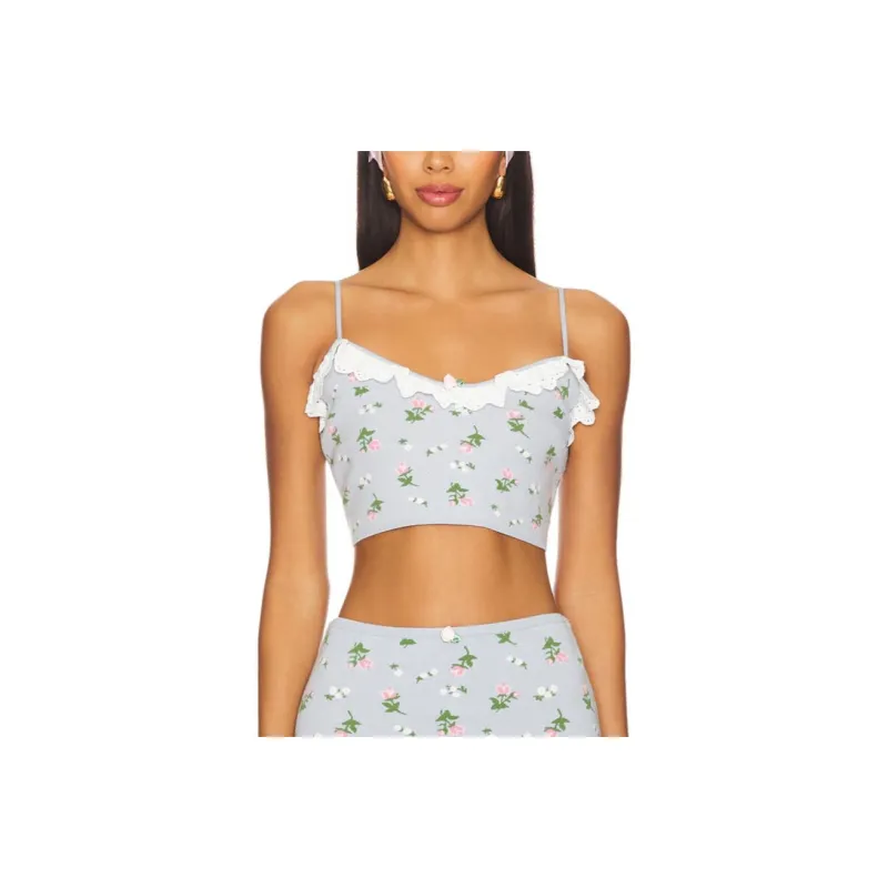 FOR LOVE & LEMONS Camisole Women's Blue-0