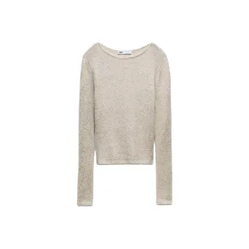 ZARA Knitwear Women's Gold