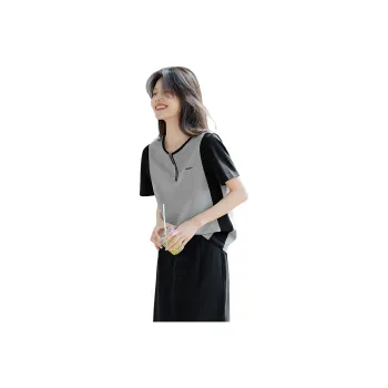 XWI T Shirt Women's Gray & Black
