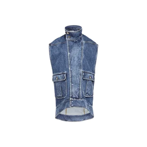 JW Anderson Oversized Sleeveless High Neck Jacket