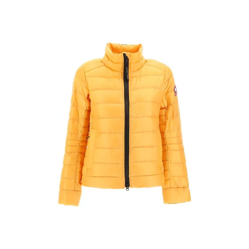 Canada Goose Cypress Series Down Jacket Coat Women's Yellow-0