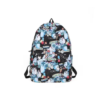SUN EARTH &U Nylon Backpack Unisex Multicolor