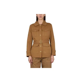 FAY Belted Fitted Jacket