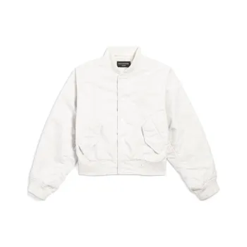 Balenciaga Loop Sports Icon Shrunk Varsity Jacket