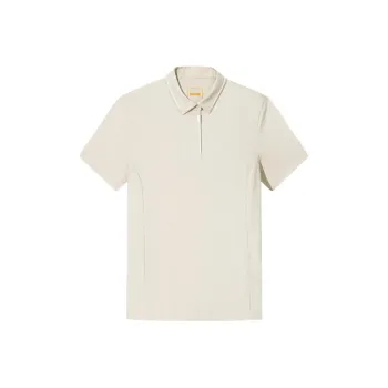 Anta Variety Training Collection Polo Shirt Women's Wheat Grain Gray