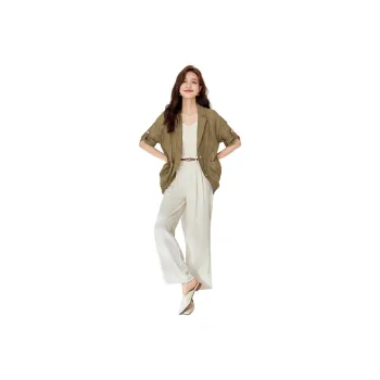 Mo Han Yi Mei Jackets & Coats Women's Coffee