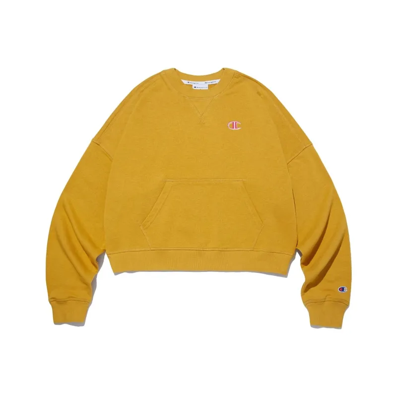 Champion Sweatshirt Women's Yellow-0