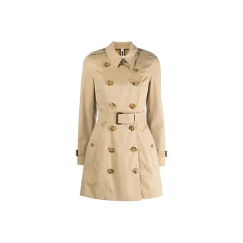 Burberry Short Kensington Trench Coat