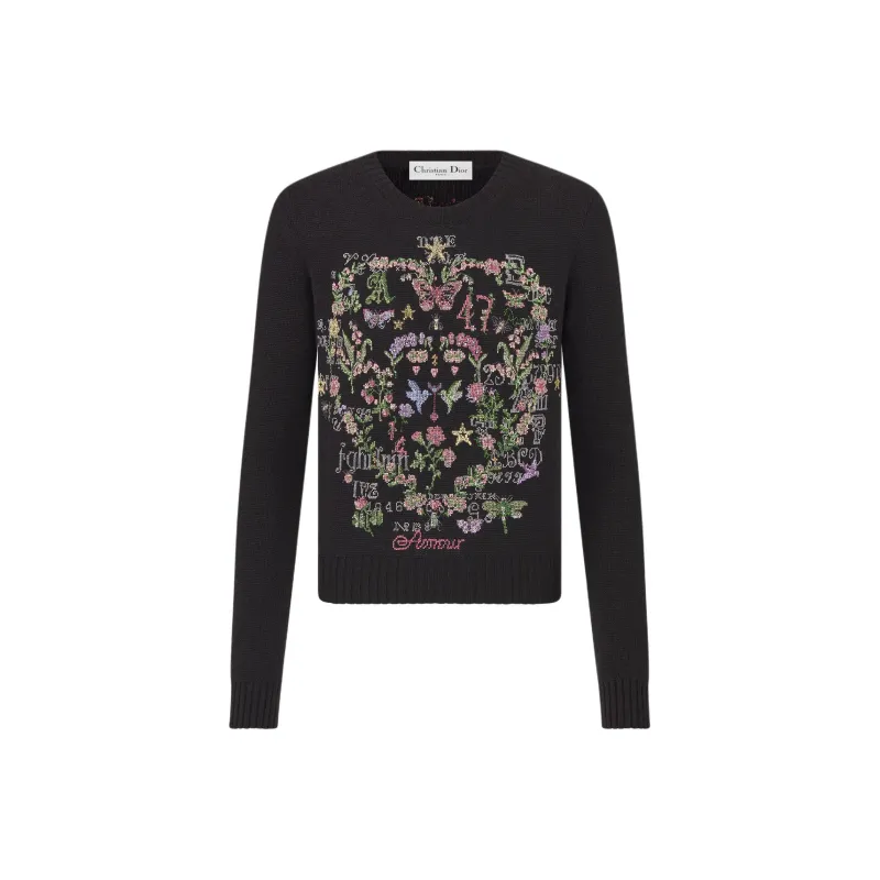 DIOR Cashmere Sweater Women's Black-0