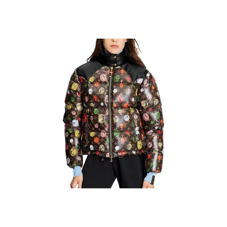 LOUIS VUITTON FW22 Down Jacket Women's Brown-0