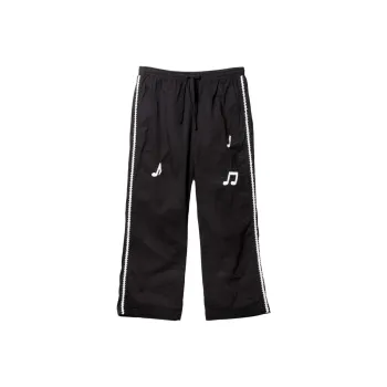 Needles Nomarhythm Textile Collaboration Casual Pants Unisex Black
