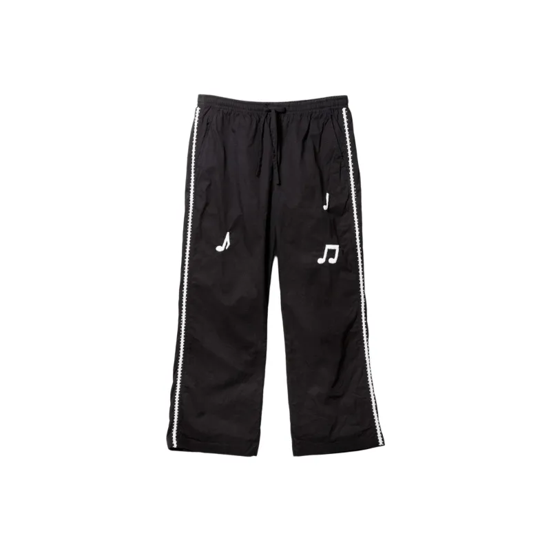 Needles Nomarhythm Textile Collaboration Casual Pants Unisex Black-0