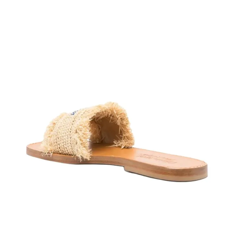 DSQUARED2 Logo embroidered Slides Women's-3