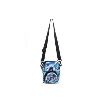 A BATHING APE Polyamide Crossbody Bag Unisex Multicolor