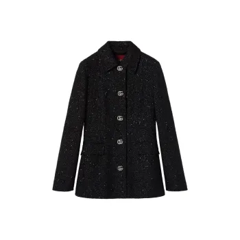 GUCCI FW24 Jackets Coats Women's Black