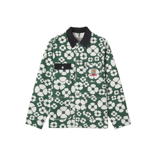 marni printed v-neck sheath dress 'Forest Green'