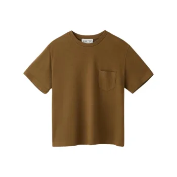 RECTO Drop Shoulder Sleeve T Shirt Women's CAMEL/Camel