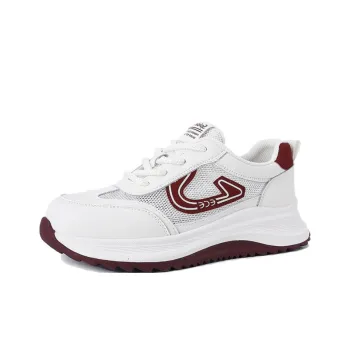 Spider King Breathable Height Increase Low Top Casual Shoes Women's