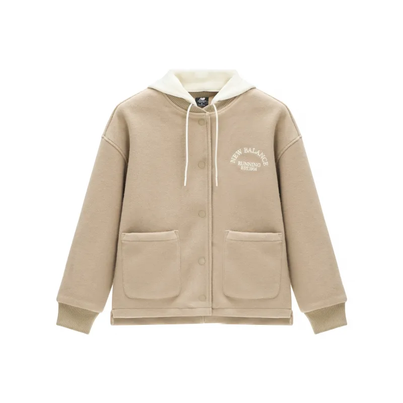 New Balance Jackets Women's Khaki-0