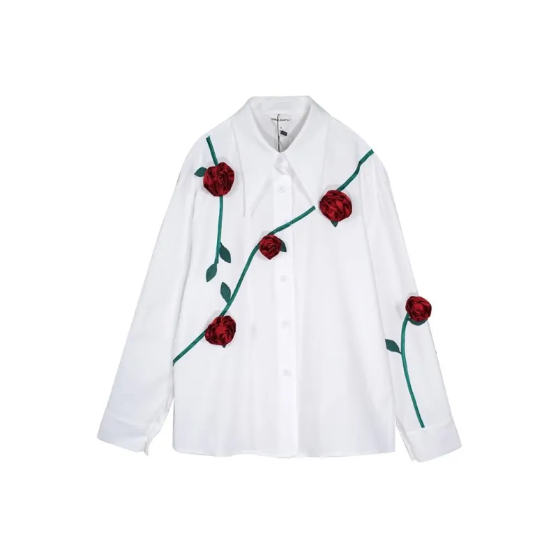 LCEVHZ'S Shirts Women's White-0