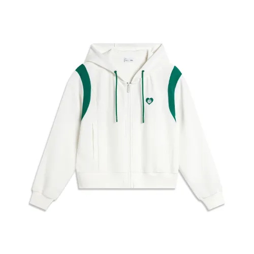 LiNing Sports Life Collection Jacket Women's Ivory