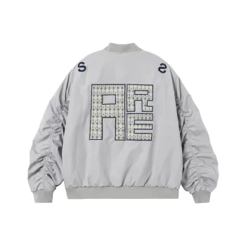 FOASIS Jackets Coats Unisex Light Gray