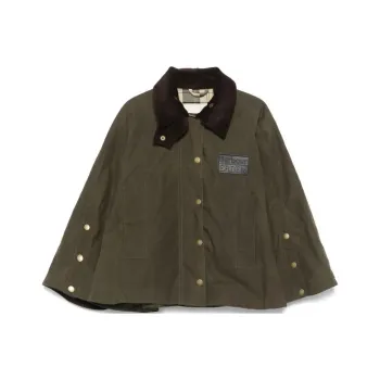 BARBOUR X Erdem Reversible Clover Showerproof Trapeze Jacket