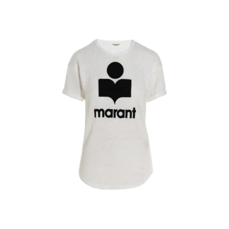 ISABEL MARANT ETOILE Koldi Logo Printed T Shirt-0