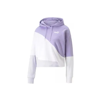 PUMA POWER CAT HOODIE TR Sweatshirt Women's Purple