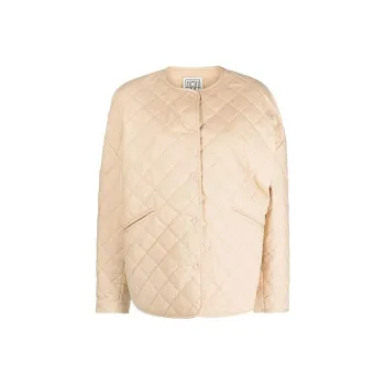 TOTEME Quilted Button-Up Jacket