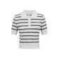 Raw White Stripes