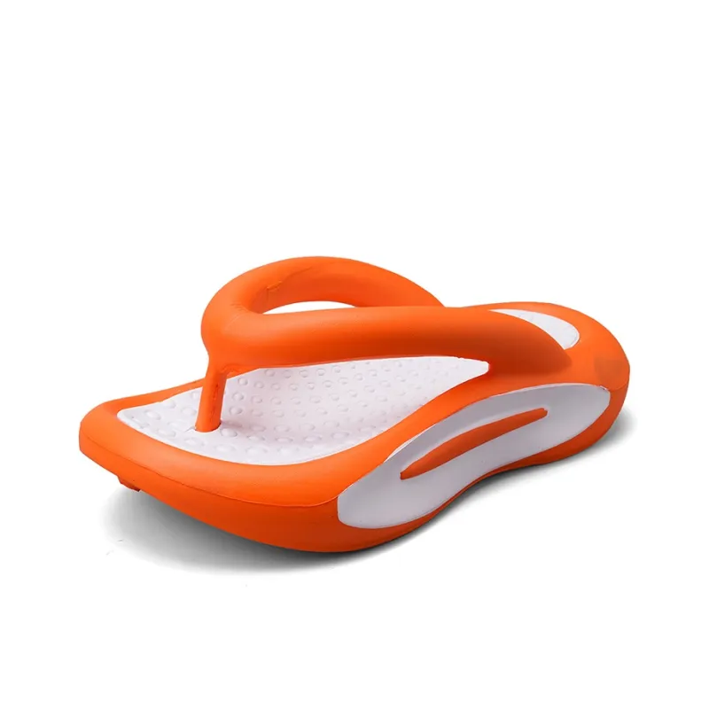 Hong Kong Meng Rubber Sole Abrasion Resistant Slip Resistant Flip Flops Unisex-17