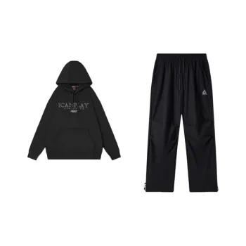 PEAK Casual Sportswear Men's Black