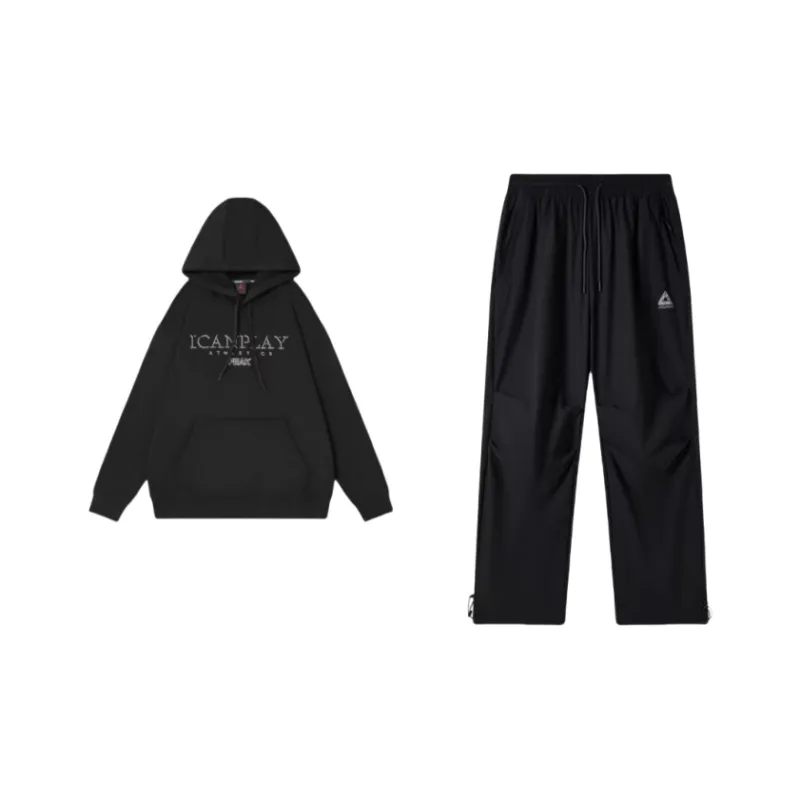PEAK Casual Sportswear Men's Black-0