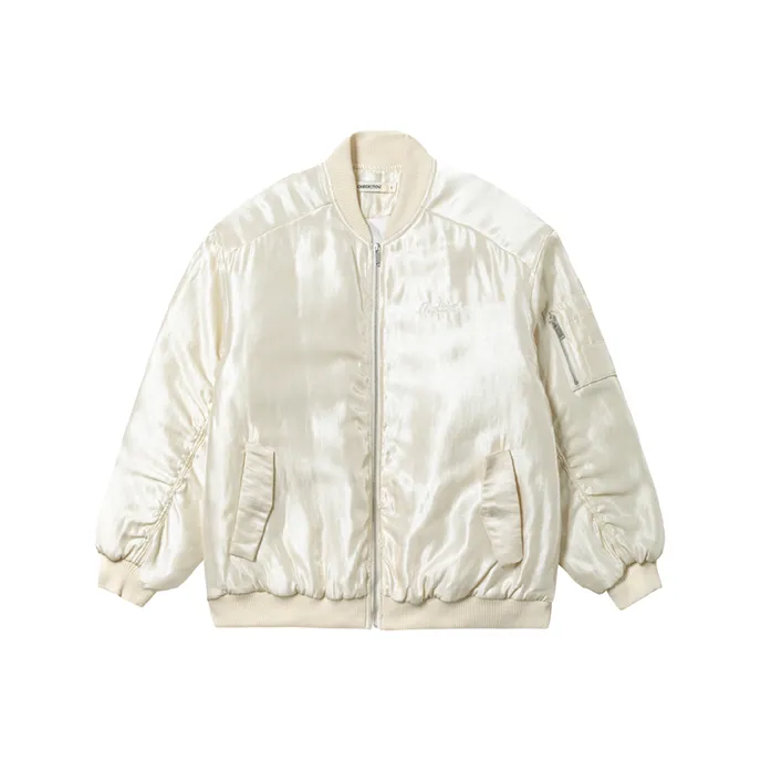 Checkitout Jackets Coats Unisex Glass Moon-Ecru-0