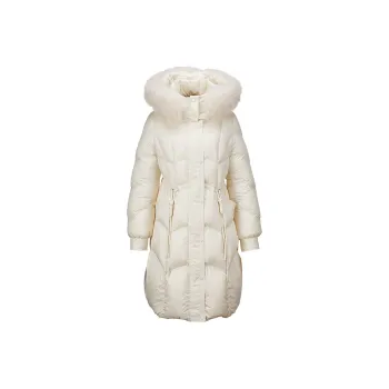 XIANGYING Down Jacket Women's Beige