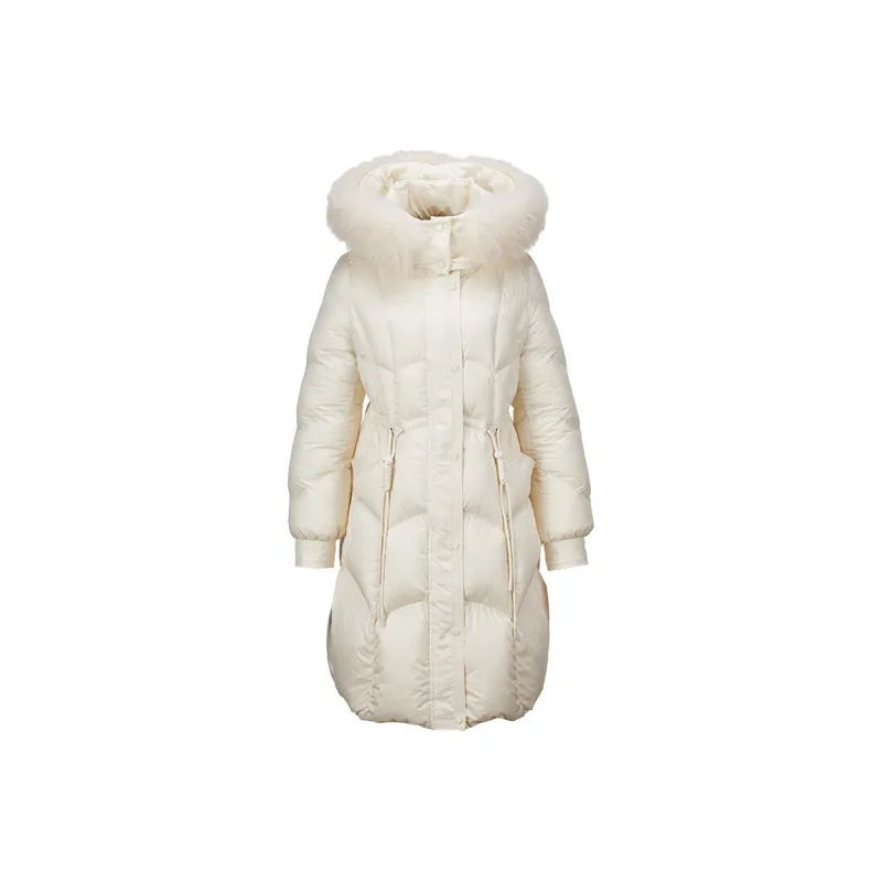 XIANGYING Down Jacket Women's Beige-0